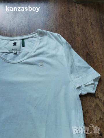 g-star alkyne loose - страхотна мъжка тениска КАТО НОВА M, снимка 5 - Тениски - 50536309