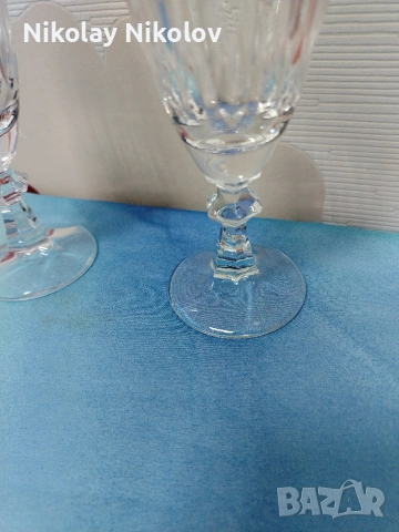 К-т кристални чаши НОВО, снимка 5 - Чаши - 53144669