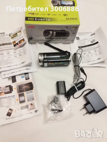HD camera JVC EX210, снимка 2 - Камери - 49367416