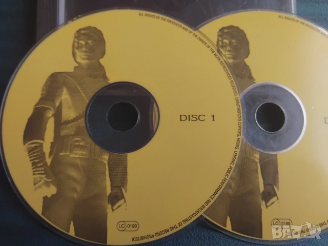 Michael Jackson - матричен двоен диск с музика CD1 + CD2