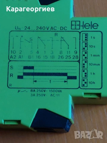 Реле за време Schneider, снимка 10 - Друга електроника - 52772222