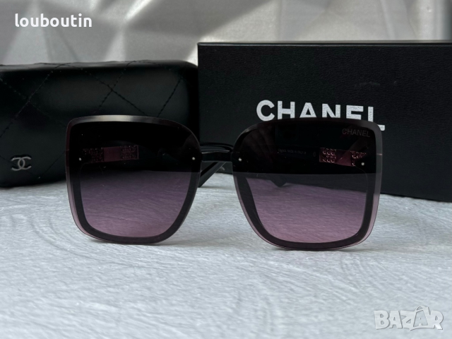 CH 2024 дамски слънчеви очила с лого квадратни , снимка 7 - Слънчеви и диоптрични очила - 44657871