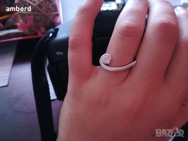 Уникален сребърен пръстен - модел R097, снимка 9 - Пръстени - 51987258