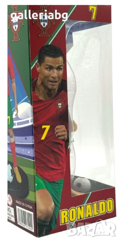 Футболна фигура на футболист Кристиано Роналдо (Cristiano Ronaldo) CR7, снимка 4 - Фигурки - 50615971