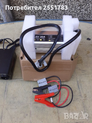 Мощно зарядно за литеви батери на 14.6в/30а