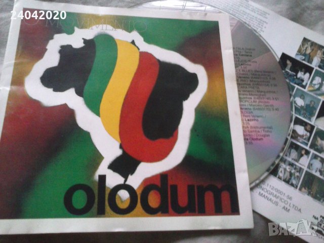 Olodum ‎– O Movimento оригинален диск, снимка 1 - CD дискове - 34481311