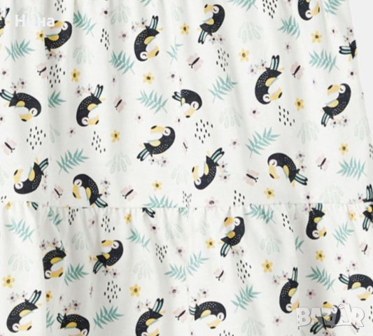 Рокля Name it в бяло, снимка 2 - Детски рокли и поли - 42209921