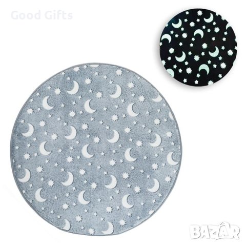 Меко детско Светещо килимче, 80см, снимка 2 - Декорация за дома - 42813897