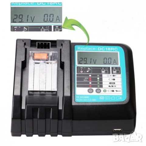 Батерия и зарядни за винтоверт Макита , снимка 15 - Винтоверти - 23379575