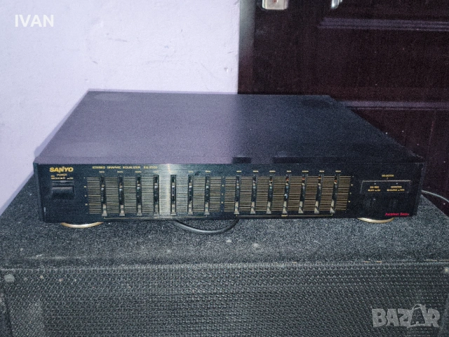 Продавам еквашаизер-sanyo-EG8500, снимка 2 - Ресийвъри, усилватели, смесителни пултове - 54038554