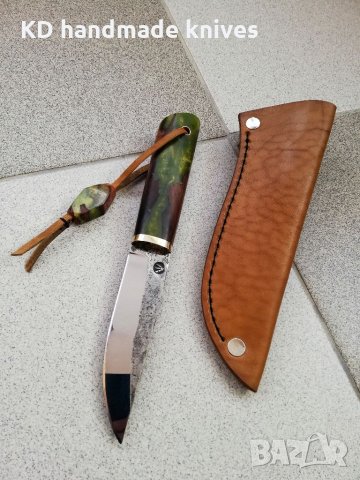Ръчно изработен ловен нож от марка KD handmade knives ловни ножове, снимка 13 - Ножове - 34478488