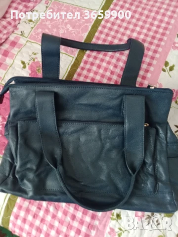 Дамски комплект-чанта и чехли, естествена кожа, снимка 9 - Чанти - 51020175