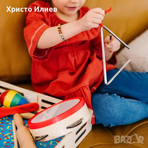 Музикални инструменти Melissa and Doug Банда в кутия, снимка 6 - Образователни игри - 49789785