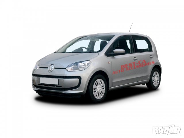 Текстилен черен подлакътник за Фолксваген ЪП / Volkswagen UP 2011-2019, снимка 6 - Аксесоари и консумативи - 36640522