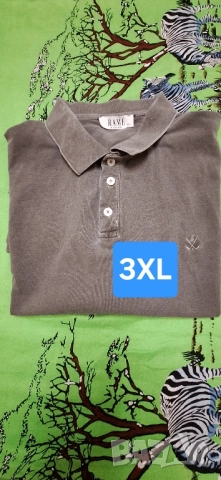 Мъжки тениски с якичка големи размери,2ХL,3XL,4XL, снимка 13 - Блузи - 51620099