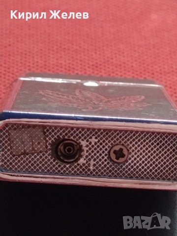 МЕТАЛНА ЗАПАЛКА с РЕОТАН РАБОТИ МНОГО КРАСИВА РЯДКА ЗА КОЛЕКЦИОНЕРИ 34189, снимка 4 - Запалки - 39104629