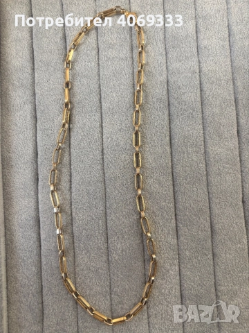 Златен ланец от 14 каратово злато 22.53гр, снимка 12 - Колиета, медальони, синджири - 51752084
