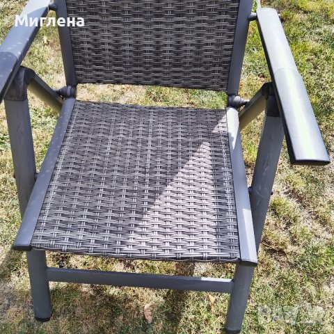 Сгъваем алуминиев стол, снимка 3 - Градински мебели, декорация  - 42548602
