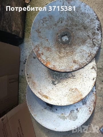 Дискове за дискова брана- 3 броя- нови, снимка 3 - Селскостопанска техника - 52109668