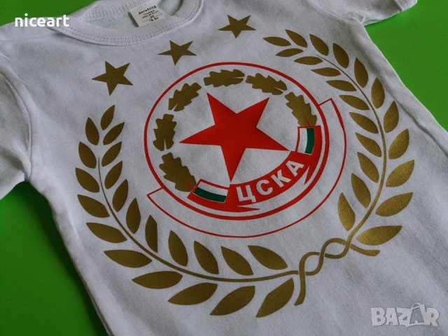 Боди на ЦСКА, снимка 4 - Бодита за бебе - 34550548