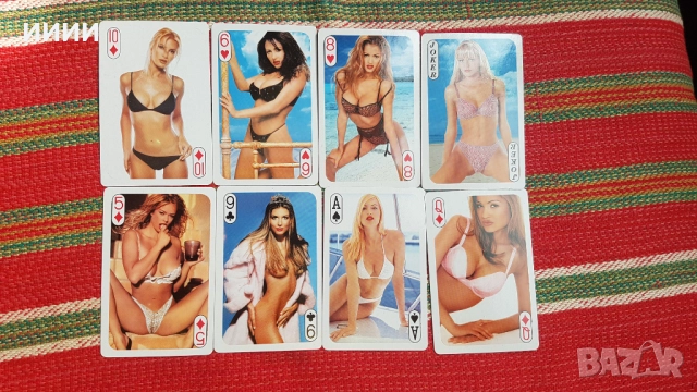 Карти за игра с фотомодели 