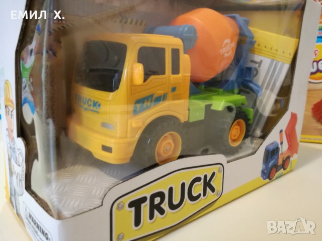 Камион бетоновоз за сглобяване с отверка, снимка 4 - Коли, камиони, мотори, писти - 31089962