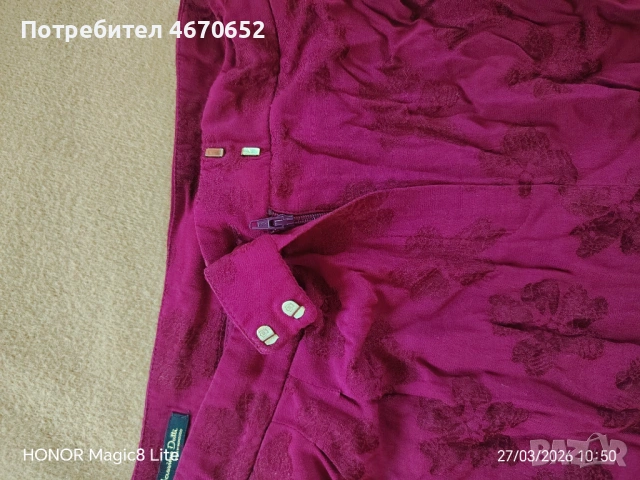 Къси дамски панталони Massimo Dutti, снимка 3 - Къси панталони и бермуди - 53993875