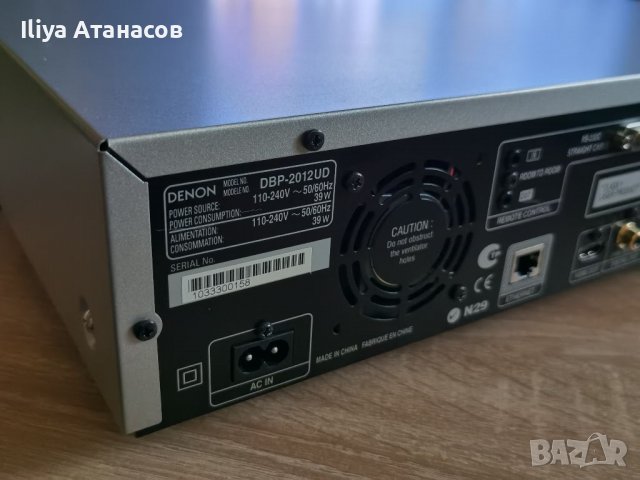 Denon DBP 2012 UD Blu-ray DVD Super Audio CD Network плейър с дистанционно , снимка 9 - Аудиосистеми - 40242878