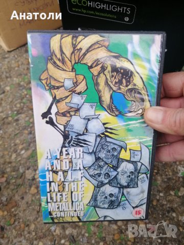 Metallica видео касета, снимка 2 - Други музикални жанрове - 35071562