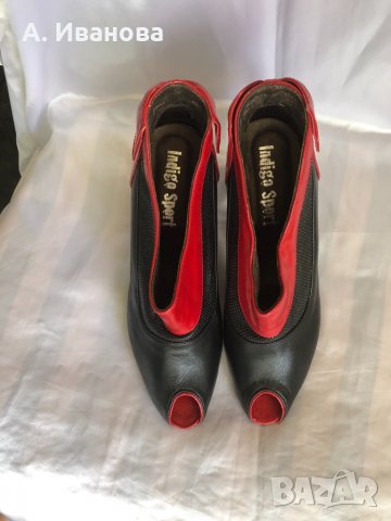 Дамски обувки естествена кожа Indigo