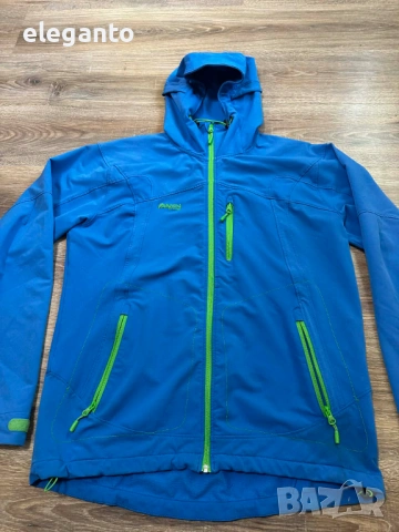 Мъжко яке BERGANS OF NORWAY Men 1558 Kjerag Flex SoftShell Windstopper Jacket , L размер , снимка 6 - Якета - 53976609