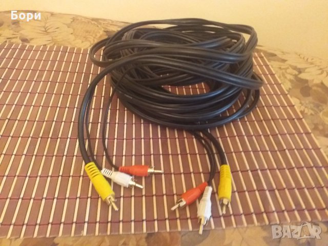 Качествен немски кабел 10 метра, снимка 2 - Части и Платки - 29245965