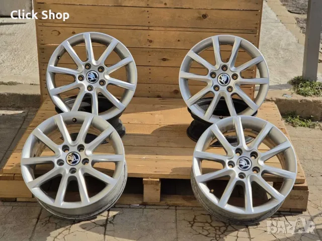 5x112 16 Джанти Skoda Octavia SuperB 5x112 Шкода Октавиа Супърб, снимка 3 - Гуми и джанти - 56185090