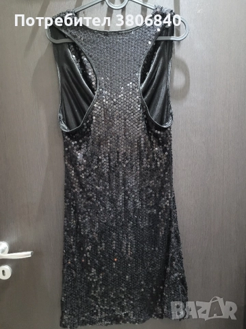 Рокля за празниците с пайети , снимка 5 - Рокли - 52540409