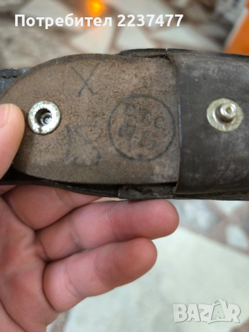 стар туристически нож Петко Денев 5 приставки , снимка 12 - Ножове - 51477104