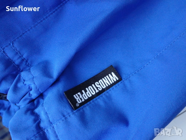 Дамско ветроустойчиво синьо яке с качулка анорак SWIX, размер M  , снимка 7 - Якета - 51870781
