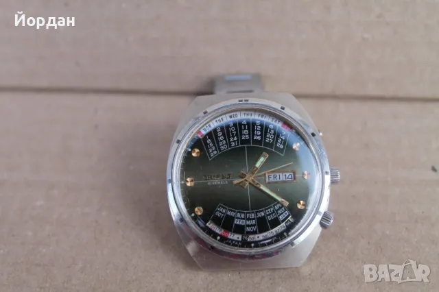 Японски календарен часовник ''Orient'' , снимка 2 - Мъжки - 50194722