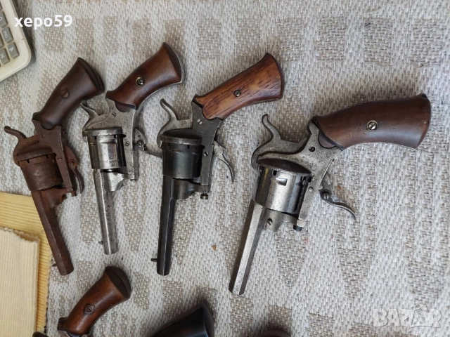 Рядък, в отлично състояние, двуцевен капсулен пищов-дамаскова стомана, снимка 18 - Антикварни и старинни предмети - 52292828