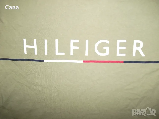 Тениски TOMMY HILFIGER  мъжки,М   /червена,сива,зелена/, снимка 10 - Тениски - 55879255