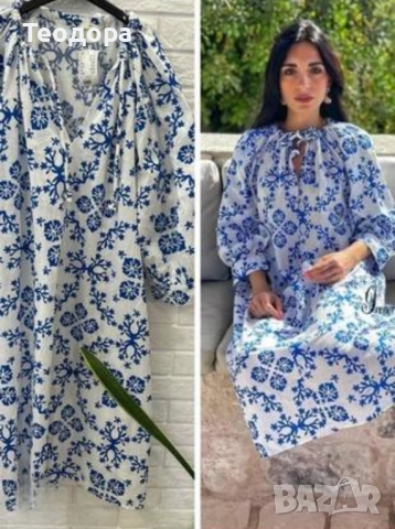 Рокля 100% памук , снимка 4 - Рокли - 51725593