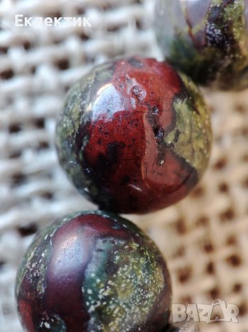 Унисекс гривна с Дзи мънисто и яспис Драконова кръв, снимка 16 - Гривни - 39736569