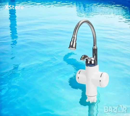 Смесител с проточен бойлер 3200W. 3а плот + Гъвкав чучур, снимка 2 - Други - 51995328