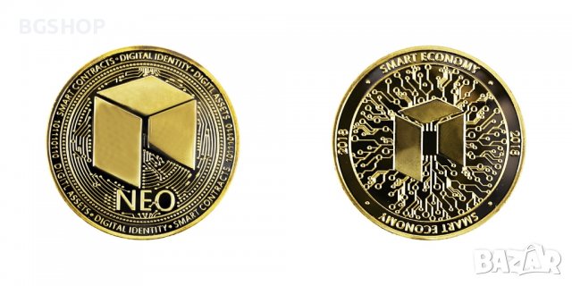 NEO Coin / НЕО Монета ( NEO ) - Gold, снимка 1 - Нумизматика и бонистика - 33241975