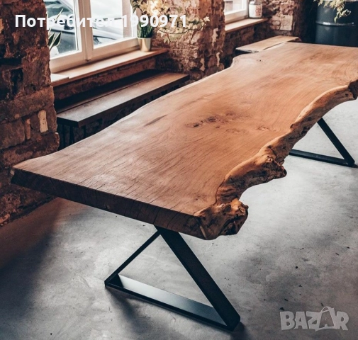 Маса от масив дъб, орех, бряст, круша, елша по модел и размери на клиента, снимка 13 - Маси - 52471579