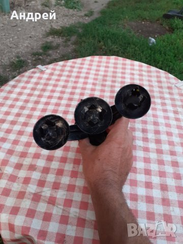 Стар свещник #3, снимка 4 - Други ценни предмети - 30023695