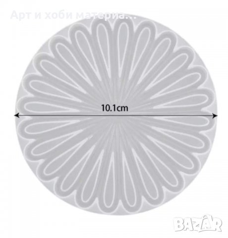 Силиконова форма за епоксидна смола за поставка за чаши