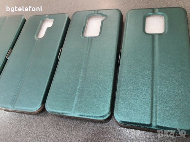 Xiaomi Redmi 9A,9,Note 9,Note 9 Pro,Note 8 Pro,Huawei Y5P 2020,Y6P 2020 тъмно зелен тефтер, снимка 1 - Калъфи, кейсове - 30418324