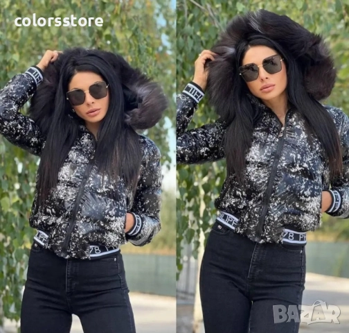 Дамско зимно яке Pfilipp Plein/IM319x, снимка 2 - Якета - 51561143