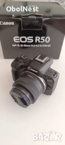 Canon EOS R50 + RF-S 18-45mm - Има още 1 година ГАРАНЦИЯ!, снимка 4 - Фотоапарати - 56006846