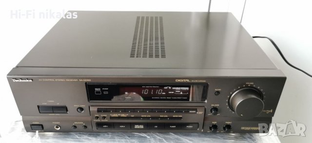 Усилвател Ресийвър Technics SA-GX350, снимка 3 - Ресийвъри, усилватели, смесителни пултове - 36728448